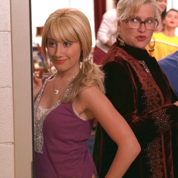Purple V-neck Embellished Sequin Tank ASO Sharpay Evans - Picture 7 of 7
